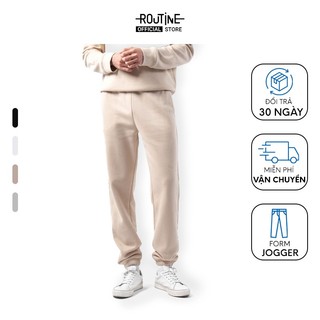 Quần Jogger Nam Có Gắn Nhãn Logo - Routine 10F22PJO001