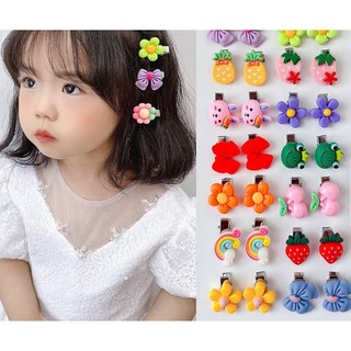 Set 10 kẹp tóc trẻ em cute, đáng yêu cho mẹ và bé gái nhiều hình, nhiều màu - ngẫu nhiên