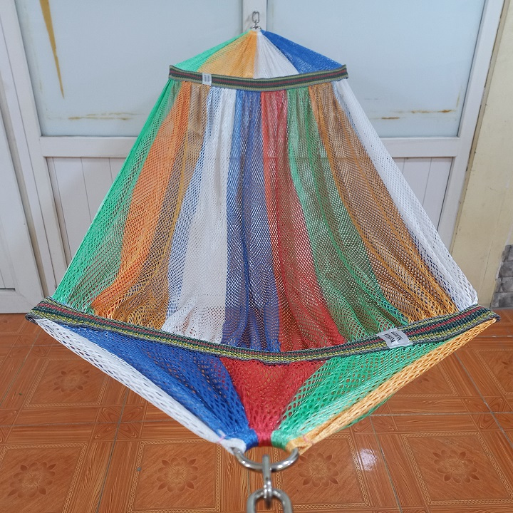 Võng lưới mini cầu vồng dùng cho khung mini em bé