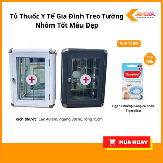 Tủ Thuốc Y Tế Gia Đình Treo Tường Nhôm Tốt Mẫu Đẹp