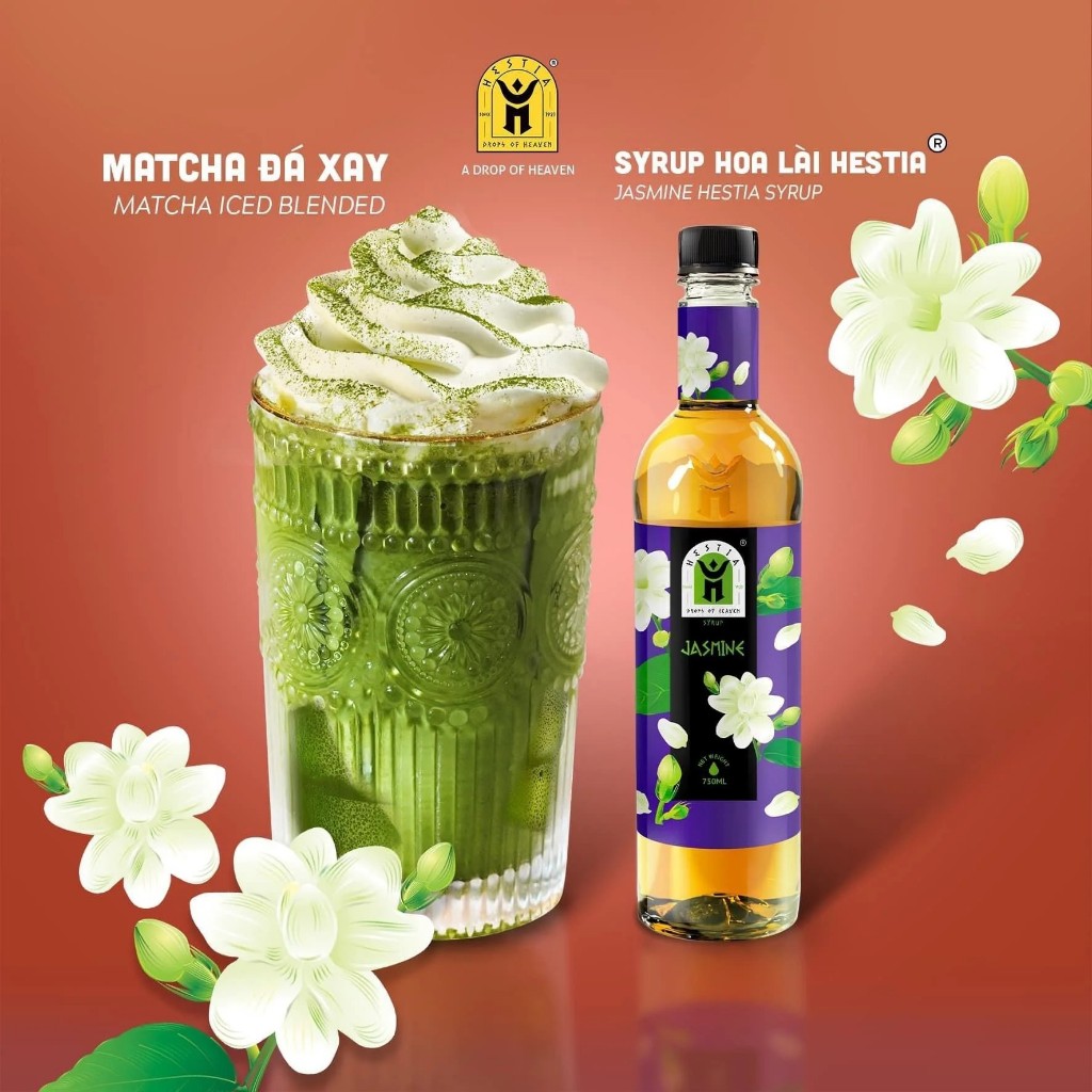 SYRUP HESTIA HOA NHÀI , VANI - JASMINE 750ML