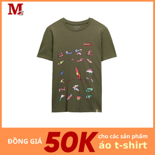 Áo thun nam cộc tay cổ tròn in hình Start - Finish TS0730 Thời trang M2