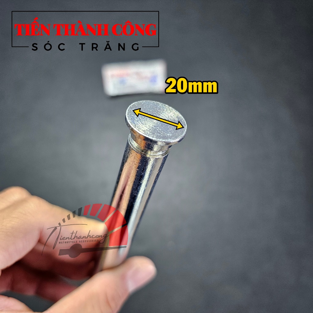 Cốt chống đứng YAMAHA  gắn xe Sirius , dài 12cm - đường kính 15mm