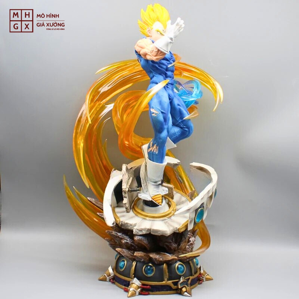 Mô hình DragonBall Vegeta Majin dáng đứng siêu ngầu - Cao 44cm - nặng 3kg + 1 bán thân - Dragon Ball - Có Hộp carton