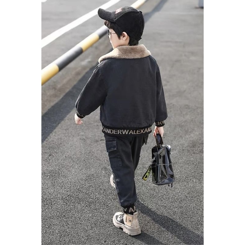 ️Bộ jean lót lông quần túi hộp cho bé - Có buôn sỉ-SP 5724