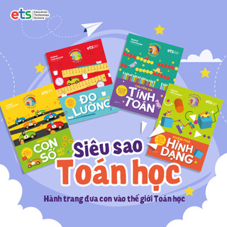 Lẻ/ combo sách toán cho học sinh cấp 1 bộ siêu sao toán học + thẻ học toán thông minh