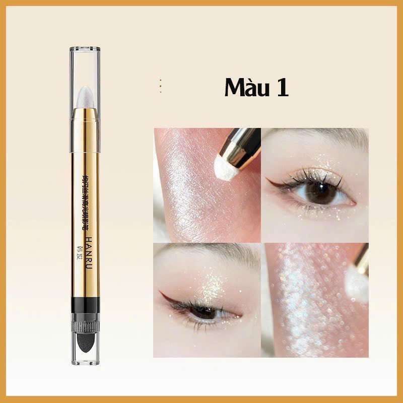 Phấn Mắt - Hai Tông Màu Lấp Lánh Trang Điểm Bắt Sáng Tự Nhiên winwinshop01