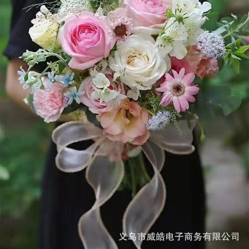 Ruy băng voan đuôi cá không lõi bản 4cm x 9m, trang trí bánh sinh nhật, làm nơ hoa, quà, hangthuan87