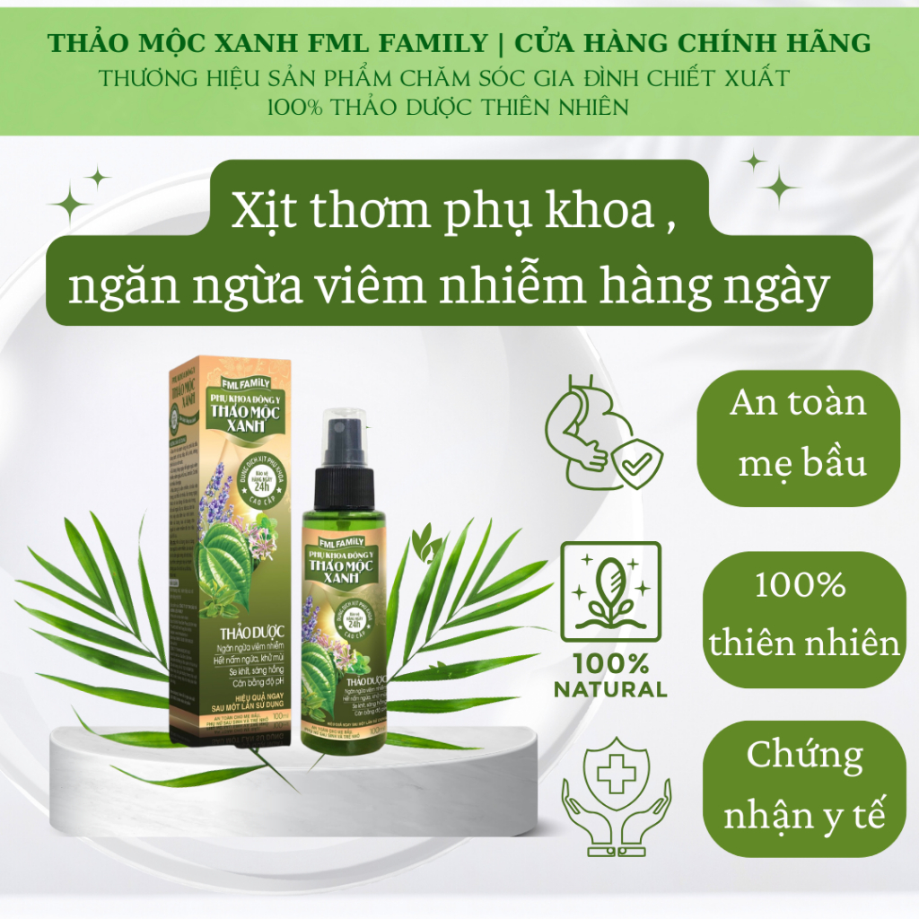 Combo chăm sóc cô bé toàn diện gồm 1 rửa vệ sinh, 1 xịt đánh bay viêm nhiễm, 1 xịt thơm vùng kín. Chiết xuất thảo dược.