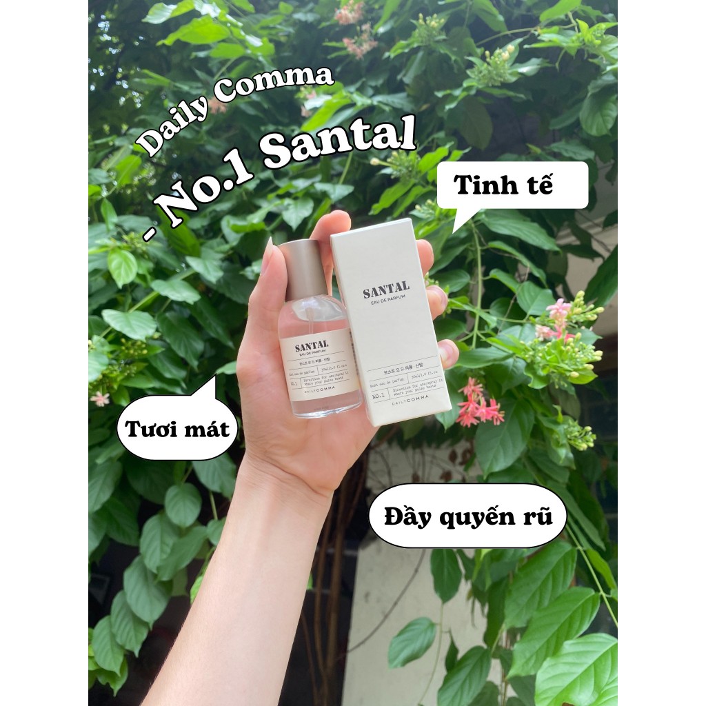 Nước hoa Santal Eau De Parfum DailyComma 30ml