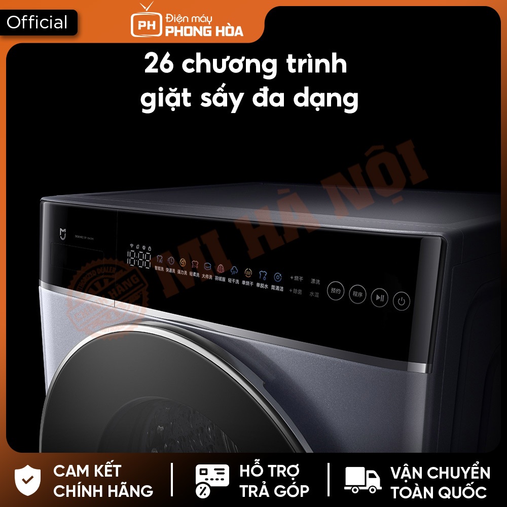 Máy giặt sấy siêu mỏng Xiaomi Mijia MJ301 Pro- giặt 10kg sấy 7kg