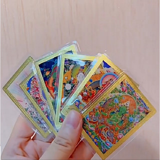 Kim bài Phật Dược Sư,Tara Xânh,Bồ Tát Quan Âm....Mạ Đồng Đạo Giáo,Mật Tông,Tịnh độ...(nhiều mẫu)