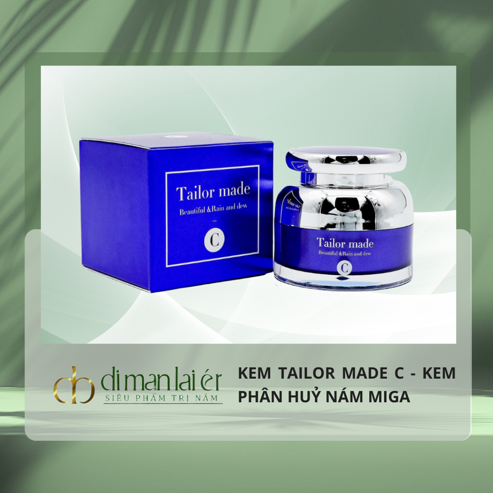 KEM TAILOR MADE C - KEM PHÂN HUỶ NÁM MIGA MẪU MỚI 30GR