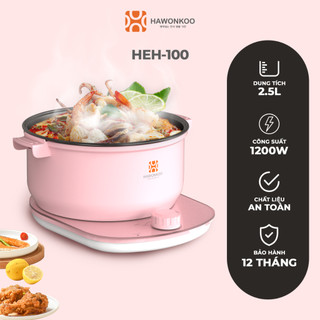 Nồi Lẩu Điện HAWONKOO HEH-100 2,5 Lít 1200W Hàng Chính Hãng Bảo Hành 12 Tháng - Thương Hiệu Hàn Quốc