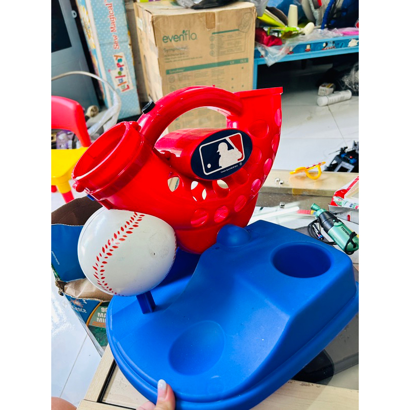 Đồ chơi máy bắn bóng chày tự động Automatic Baseball Ball Machine Set Children Boys Girls Baseball