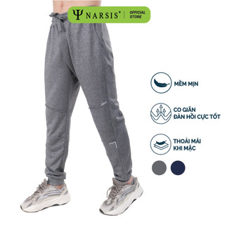 Quần Jogger nỉ cho nam hiệu NARSIS phong cách trẻ trung , năng động