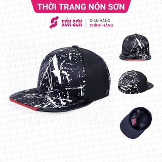 Mũ snapback hiphop nam nữ NÓN SƠN chính hãng MC210Đ-ĐN2