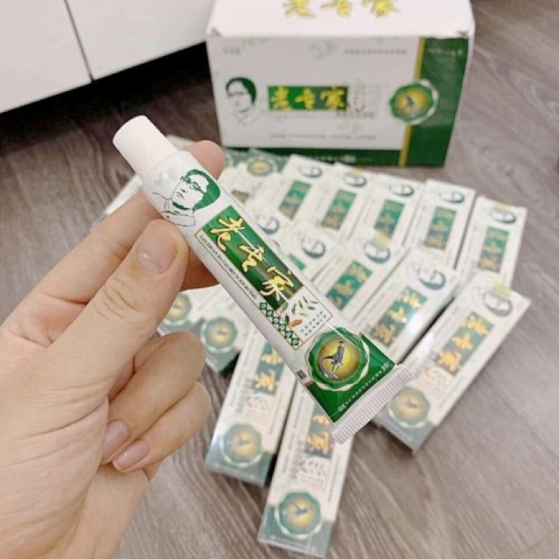 Combo 10 típ Kem bôi nấm ngứa, hắc lào, á sừng, tổ đỉa, ghẻ nước , nấm móng tay chân, nấm da đầu (xanh lá)
