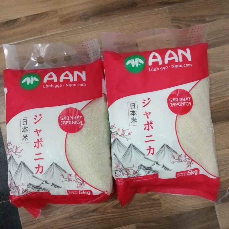 10kg gạo nhật Aan hạt tròn làm cơm sushi ,kimbap