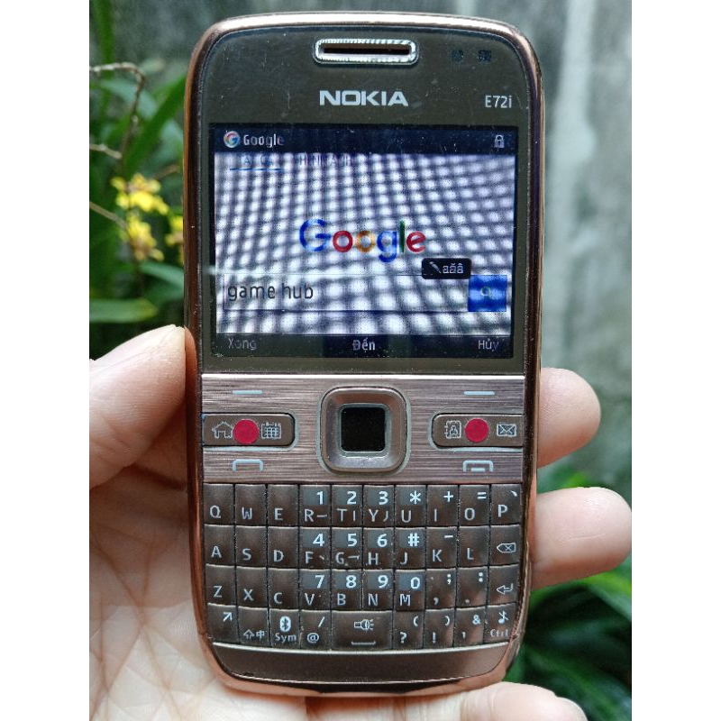 Điện thoại nokia E 72, chơi game java, nghe gọi sưu tầm