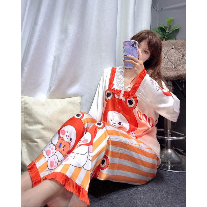 Đồ bộ lụa latin 195