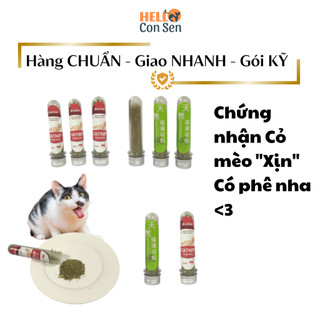 ỐNG CỎ KHÔ BẠC HÀ BIOLINE CHO MÈO - BẠC HÀ MÈO - CANIP CHO MÈO GIẢM STRESS HƯNG PHẤN - 45ml Cám ơn Sen