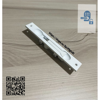 Chốt âm bật trắng sữa ĐL hàng loại 1 sử dụng cho cửa sắt - nhôm