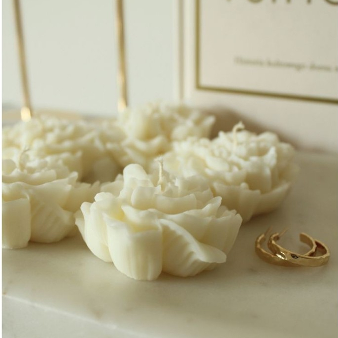 Nến hoa cẩm chướng dùng làm quà tặng, các dịp lễ tình nhân, cặp đơi, sinh nhật, chill, đốt, trang trí nhà cửa