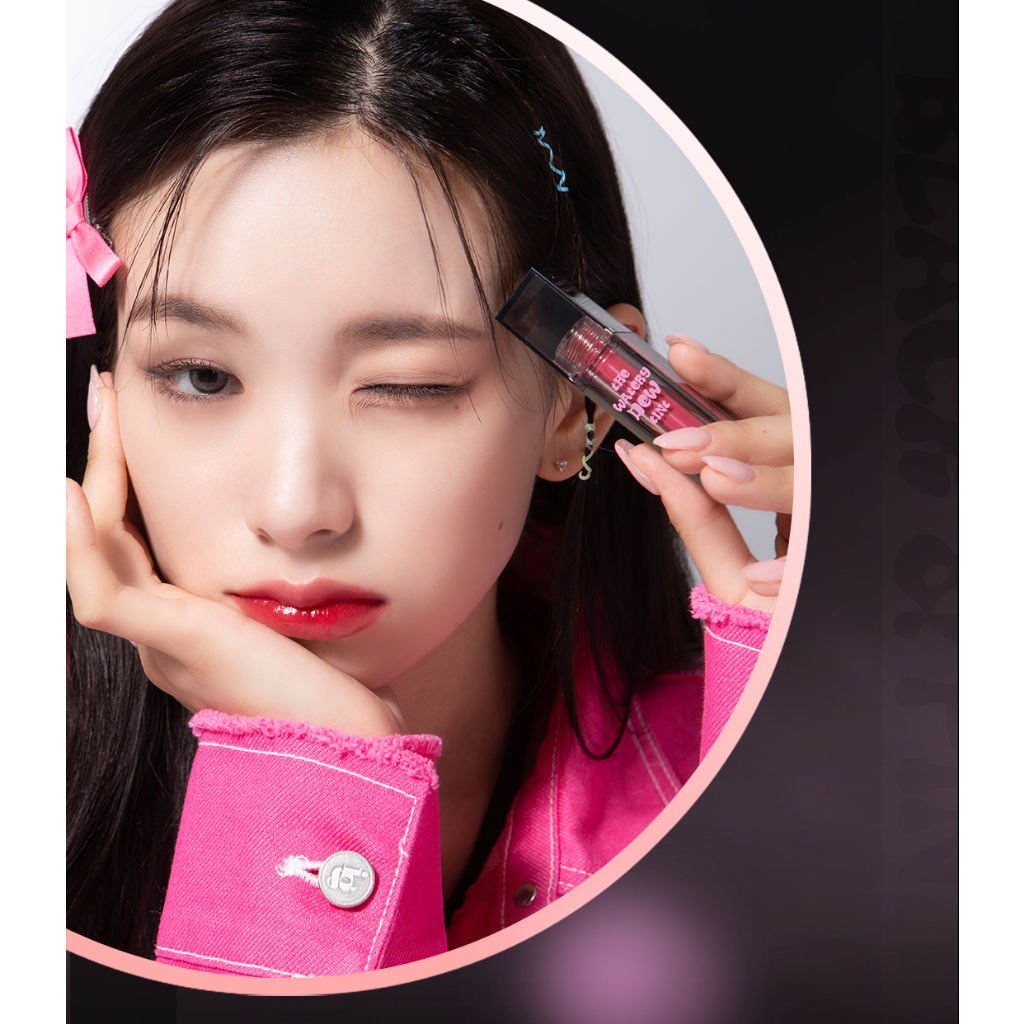 [Pre-Order][NEW][WD14] Combo 2 Son Tint Merzy The Watery Dew Tint Black Pink Edition + Son Kem Lì Soft Touch Lip Tint 2