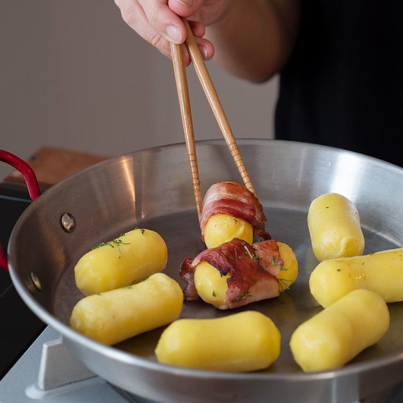 Bánh gạo nhân phô mai - Tokbokki phô mai - Mozzarella Cheese Rice Cake 500g