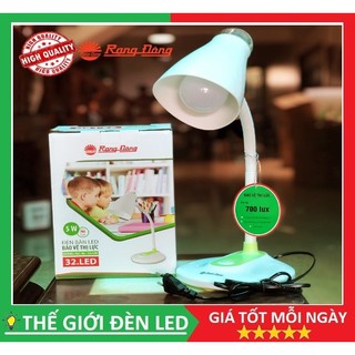Đèn học để bàn Rạng Đông Model RD-RL-32 5W, đèn học chống cận bảo vệ thị lực
