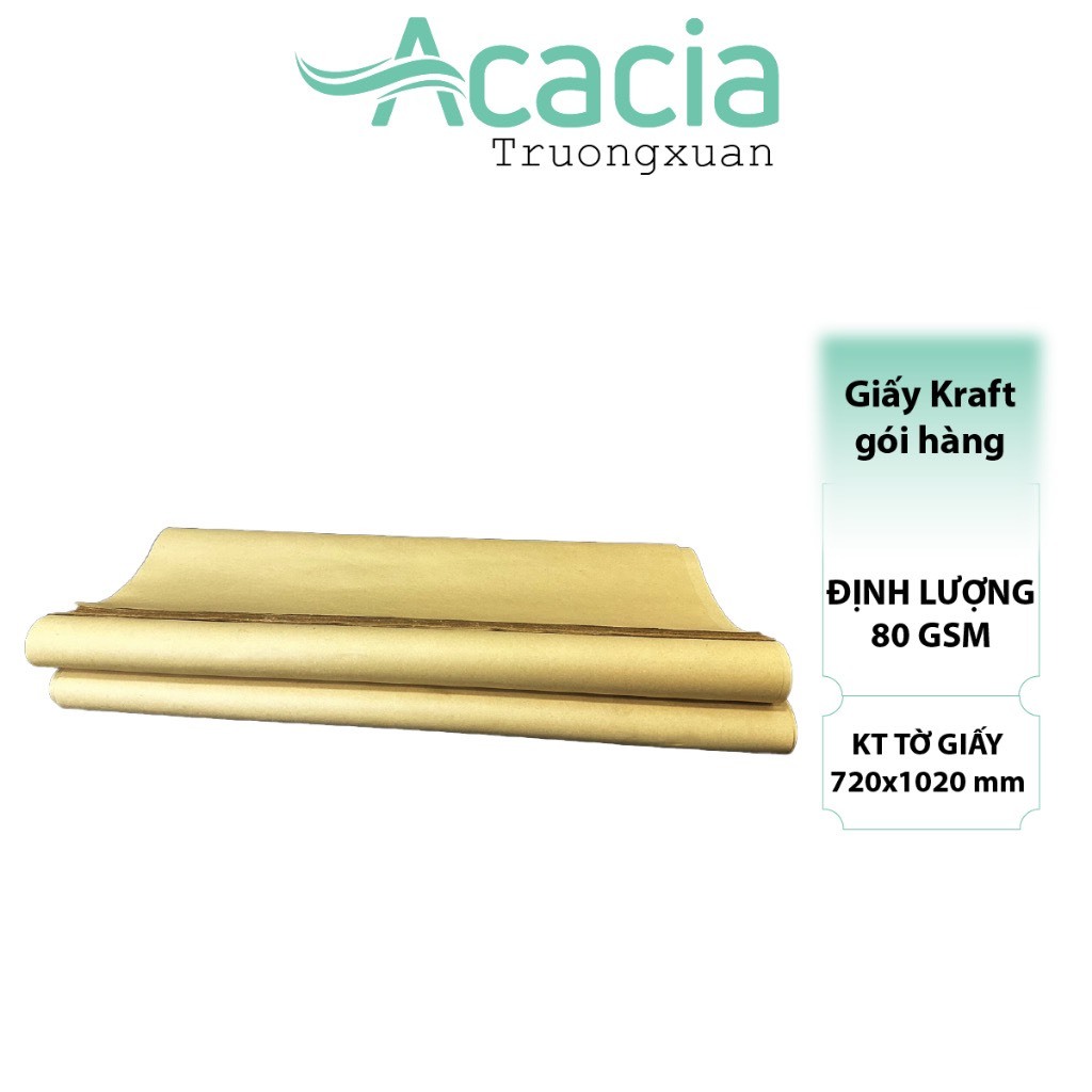 Giấy gói hàng Kraft khổ 1020x720 định lượng 70gsm, 80gsm