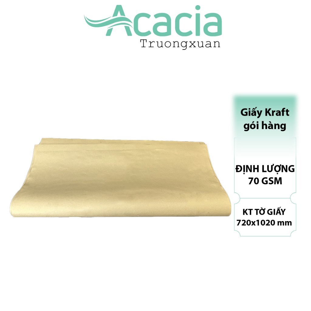 Giấy gói hàng Kraft khổ 1020x720 định lượng 70gsm, 80gsm