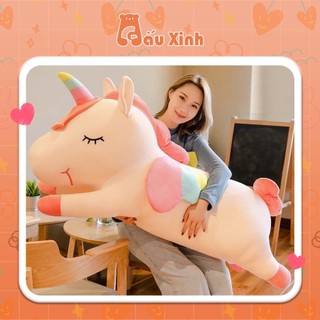 Gấu bông Ngựa Unicorn Pony 1 sừng - kỳ lân đáng yêu siêu cấp hàng loại 1 - Gấu Xinh - G09