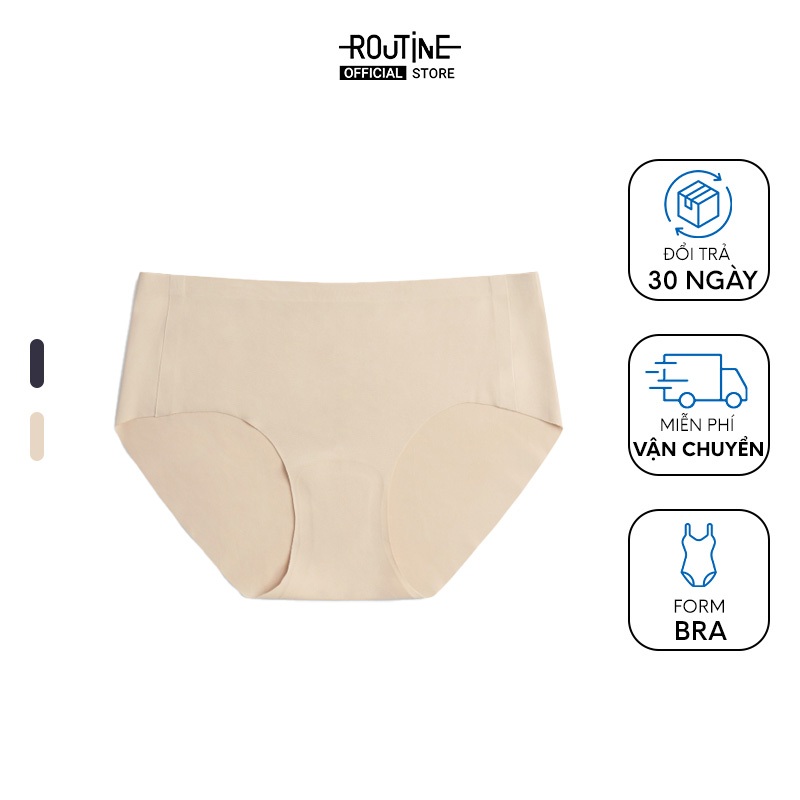 Quần Lót Bikini Nữ Trơn Không Đường May - Routine 10S23UNDW001