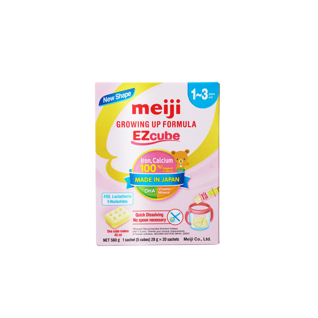 Sữa dạng thanh Meiji Growing Up Formula EZcube - Nhập khẩu chính hãng