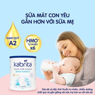 [ Date T7/24 ] Sữa dê Kabrita Số 1 400g (0-12 tháng)