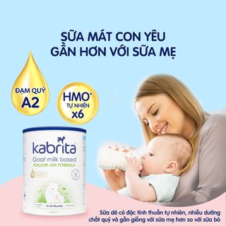 [ Date T2/25 ]Sữa dê Kabrita Số 2 800g (1-2 tuổi)