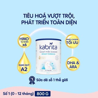 [ Date 2/25 ]Sữa dê Kabrita Số 1 800g (0-12 tháng)
