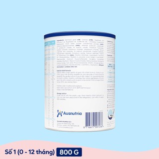 [ Date 2/25 ]Sữa dê Kabrita Số 1 800g (0-12 tháng)