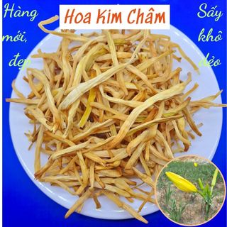 Hoa Kim Châm - đặc sản Đà Lạt, túi 100gr Loại đẹp, khô dẻo