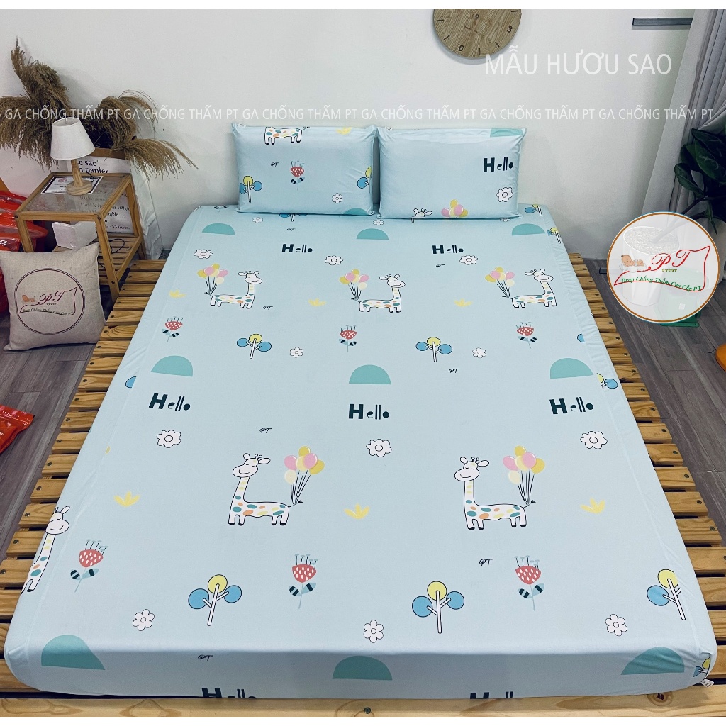 - Ga Chống Thấm PT Lụa Organic Mềm Mịn Mát Cho Bé