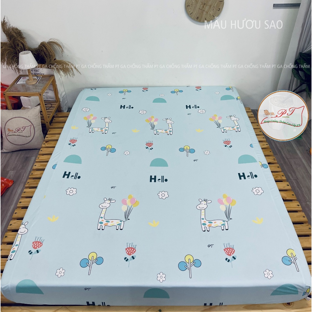 - Ga Chống Thấm PT Lụa Organic Mềm Mịn Mát Cho Bé