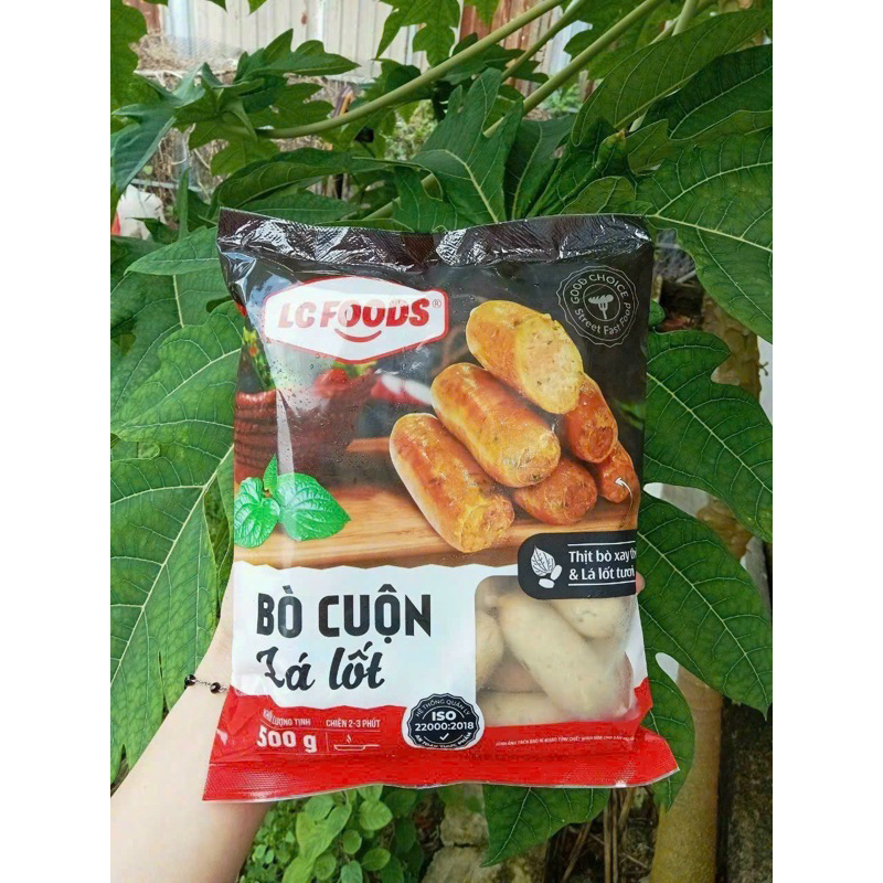 Bò cuộn lá lốt LC foods
