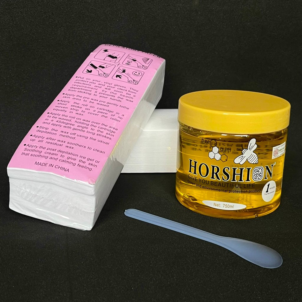 Sáp wax ong lạnh mật ong, tặng kèm que wax