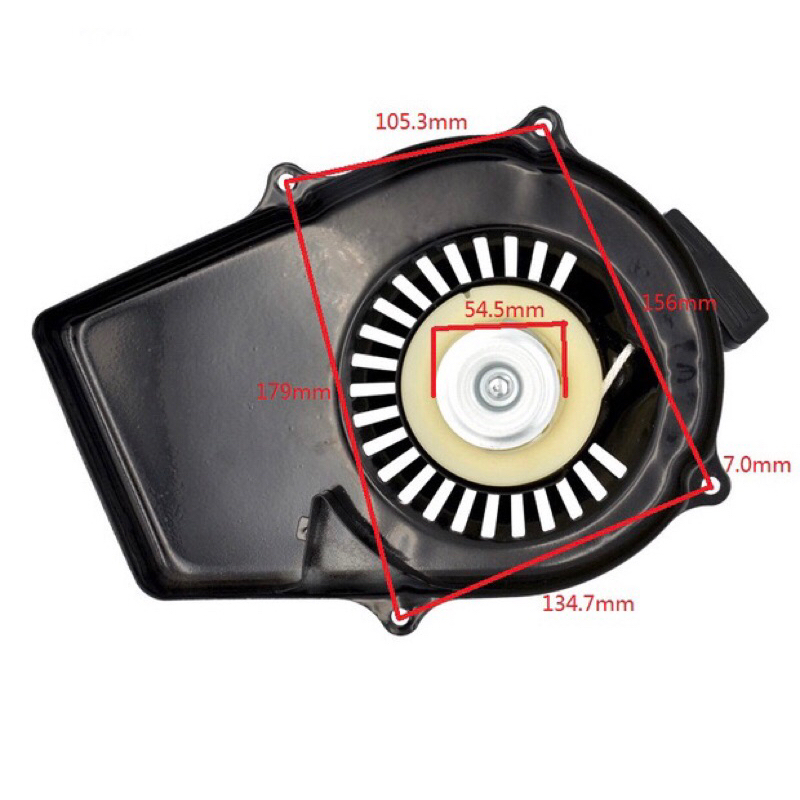Óp giật chụp giật máy phát điện 2 thì ET900 ET950 Yamaha Tất cả máy 2 thì 400w đến 1.2kw