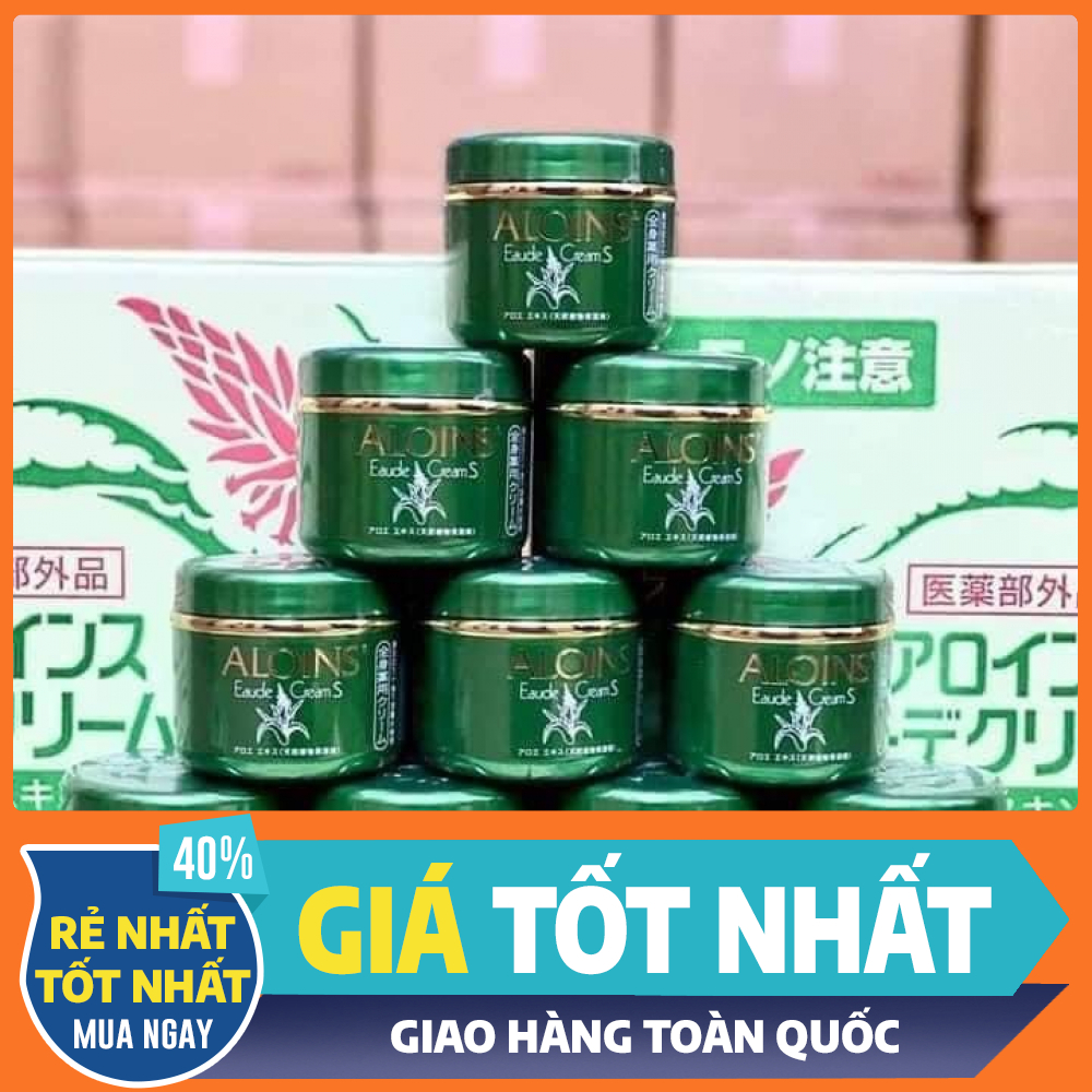 Kem dưỡng ẩm, trắng da lô hội Nhật Bản Alions dưỡng da khô nứt nẻ toàn thân, á sừng,nứt gót chân mùa đông
