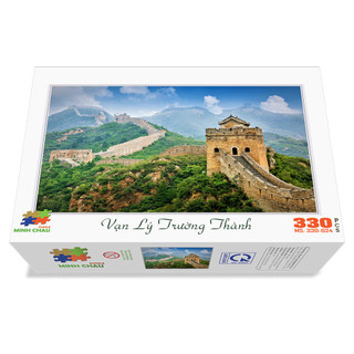 Bộ Tranh Xếp Hình Minh Châu 330 Mảnh Ghép Kích Thước 30x44cm – Vạn Lý Trường Thành