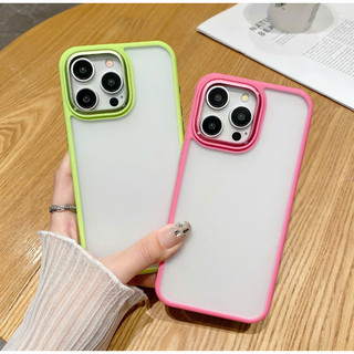 Ốp lưng Filada nhám viền màu chống vân tay cho iPhone 15 Pro,15 Pro max,14 Pro max,15 Plus