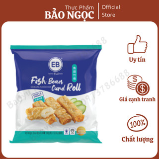 Đậu hũ cá cuộn 300gr eb - thả lẩu, chiên rán